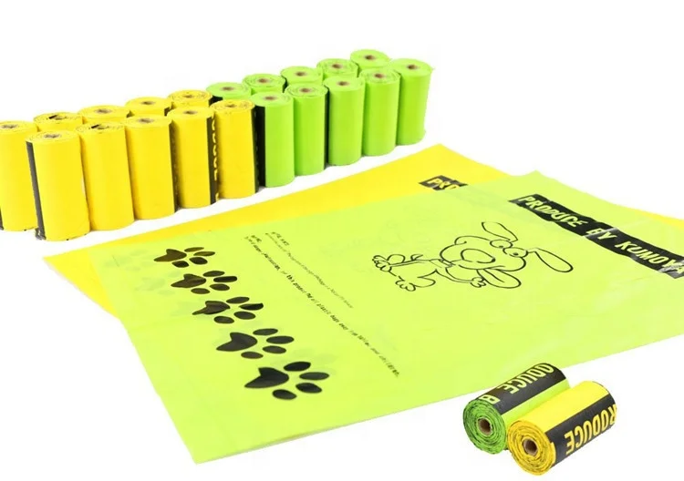 En13432 Certified Eco Friendly Biodegradable Dog Poop Waste Bags