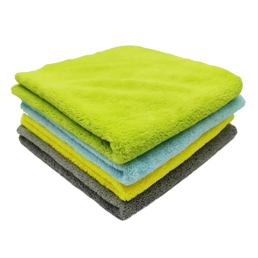 Wholesale Cheap 350gsm Microfiber Towels For Cars - 16x16 Inch Plush Edgeless Microfiber Towel
