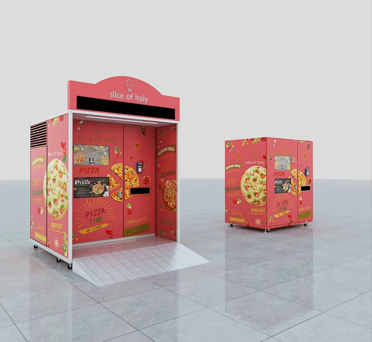 Various Good Quality Wholesale New Features Pizza Making Vending Machine Pizza Vending Machine