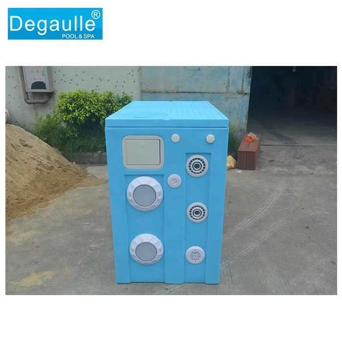Degaulle swimming pool ozonefloating pool filtration havuz makine dairesi pipeless pool filter