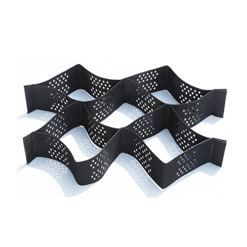 Dinglun factory direct sales welding driveway geocell perforated grid for slope protection