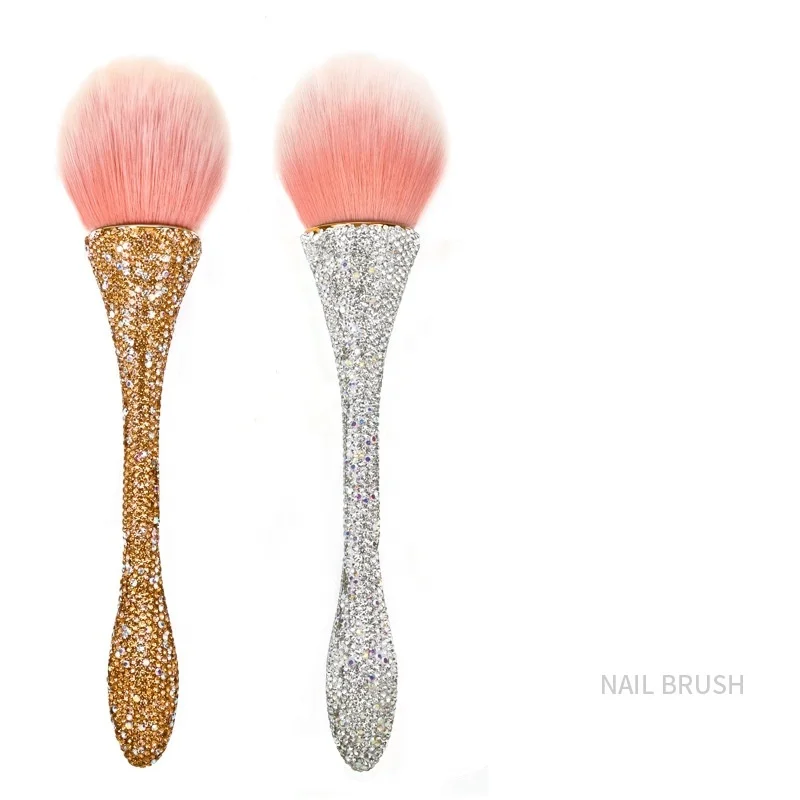 Wholesale Nail Brush Dust Brush Full Sticky Small Waist Soft Makeup Loose Powder Brush