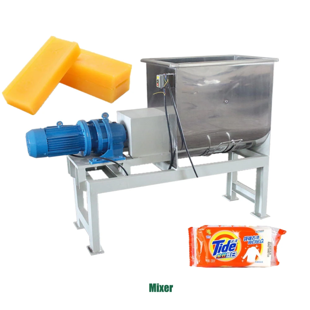 Hotel Bathing Soap extruder Soap Mixer Other Chemical Equipment Logo Stamping Making Machines For Bar Soap