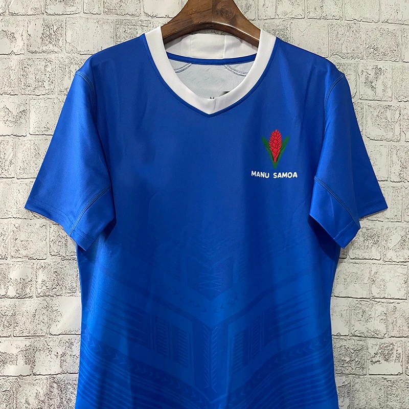 2022-2023 Samoa Home Concept Rugby Football Soccer T-Shirt S-5XL