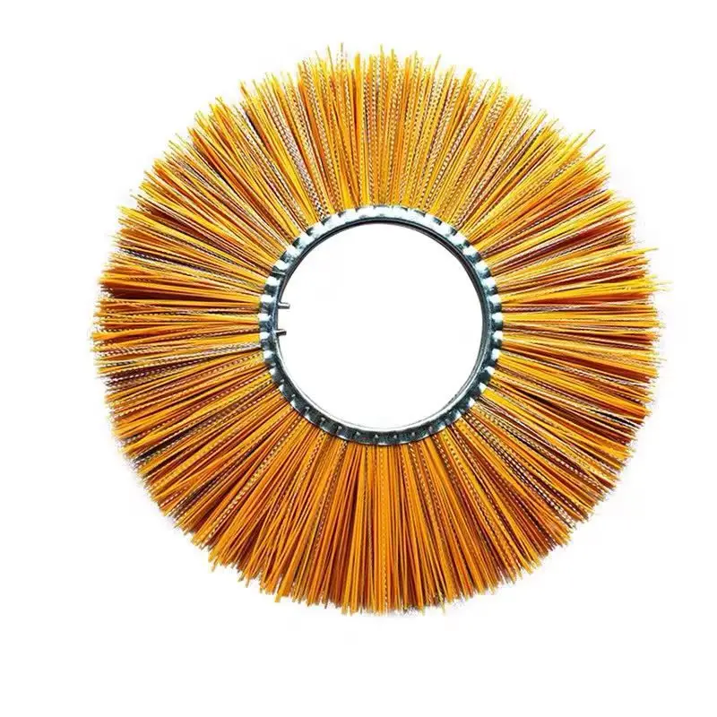 Cylindrical Roller Brush Road Sweeper Street Disc Brush Clean snow brush