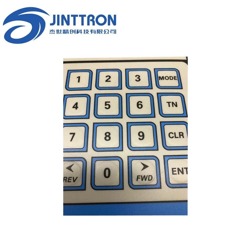 Custom stickers membrane customized keyboard lower cheap price cost PET switch panel for elevator lift electronic lock
