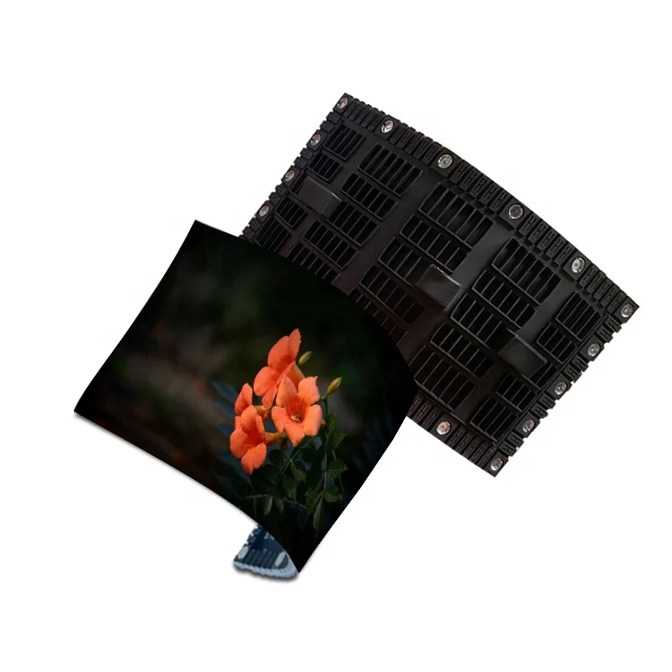 low price waterproof led tv 320*160mm  p4 programmable flexible led display