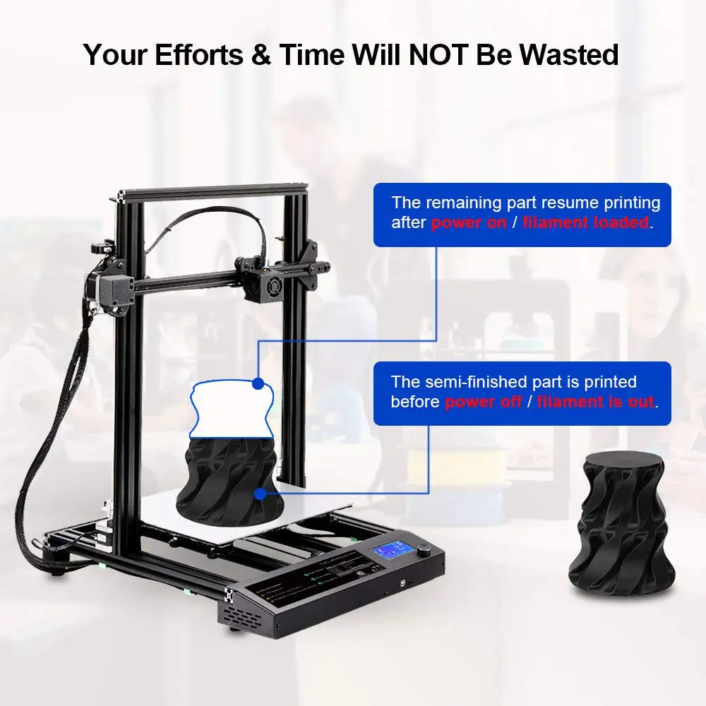  Принтер SUNLU Impresora 3D FDM высокоточная печать 3D-принтер без