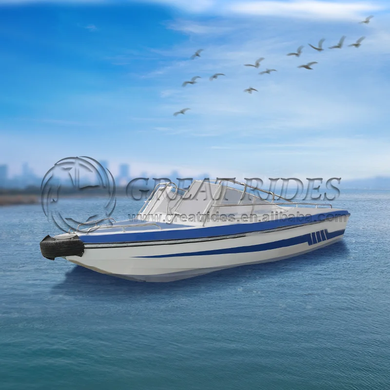 6.5m/21.3ft Fishing Boat for Sale Fast Speed Cruiser Family Entertainment Diving Outboard Sport Dinghy