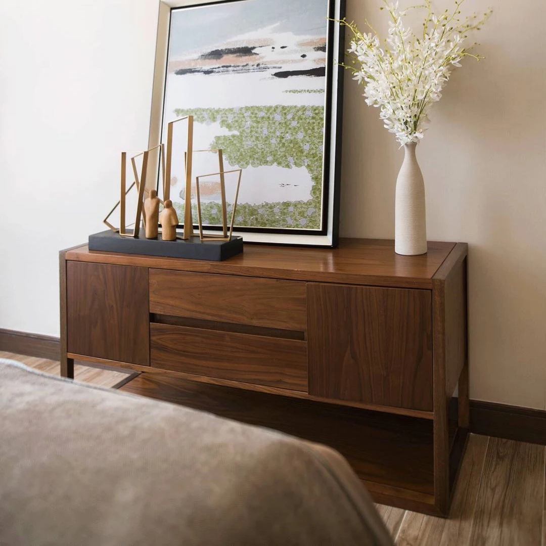 HS-CO1 Custom made modern design metal hotel lobby furniture console coffee side table