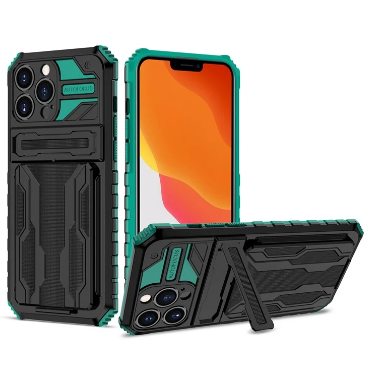 Armor Wallet Mobile Phone Case for OPPO A15 A16 A54 Rugged Back Covers with Kickstand for Realme C15 C20 C11 5 C17