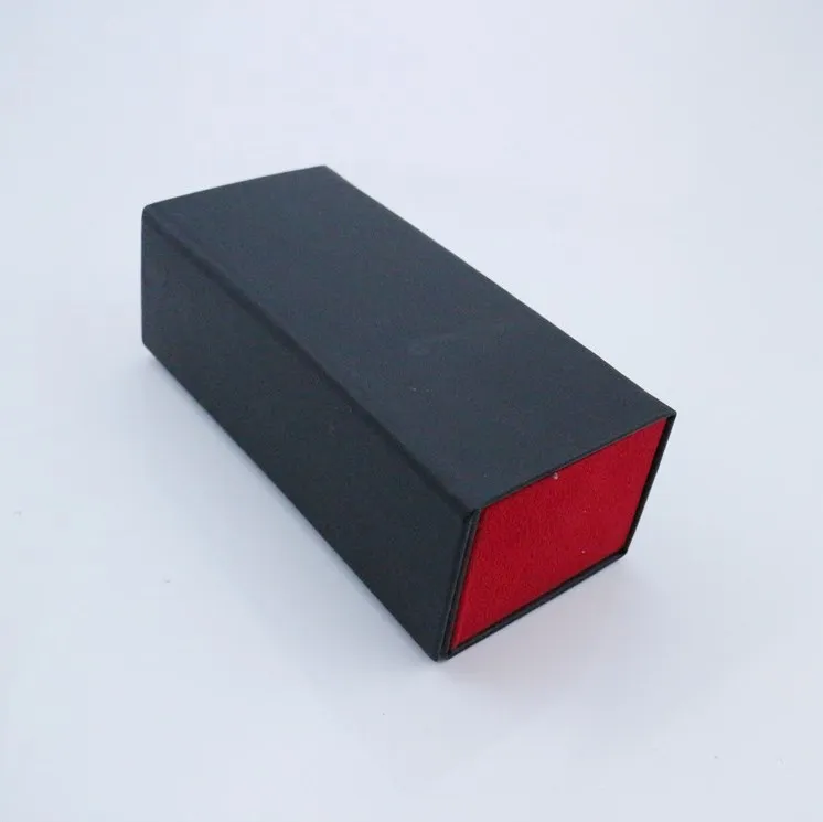 2021 Fashion custom logo Resistant Folding Fashion Leather Glasses case sunglasses packaging box