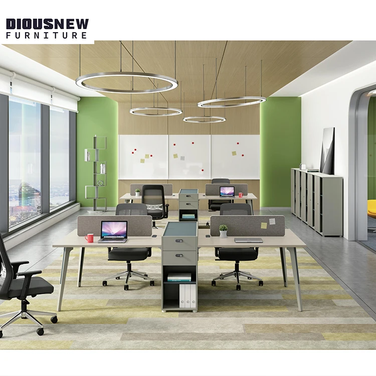 Foshan Office Furniture Fashion Manager Table and Chair Custom Made Executive Ceo Office Desk With Locking Drawers