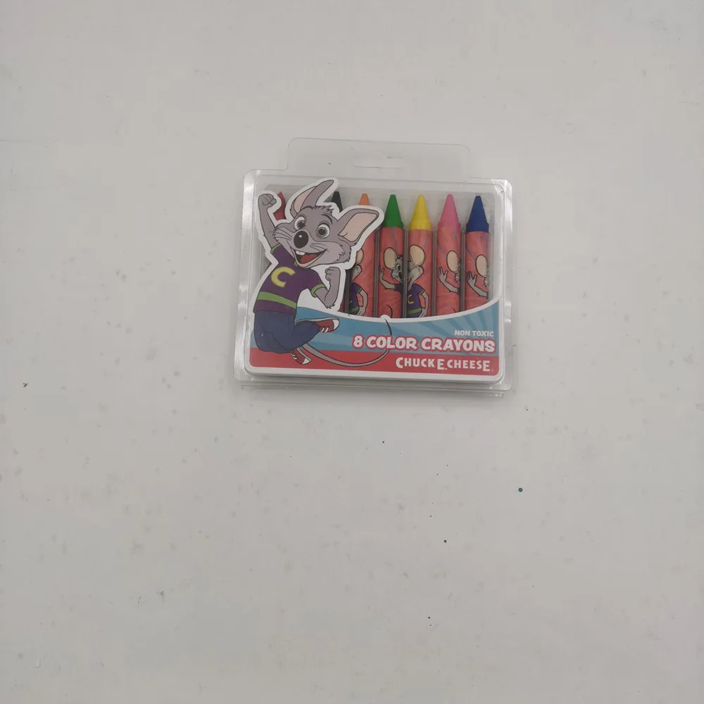 8PCS double blister kids non-toxic  jumbo crayon  set  for drawing