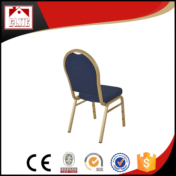 Top product wholesale luxury banquet chair aluminum frame customizable pattern dining room furniture banquet chair