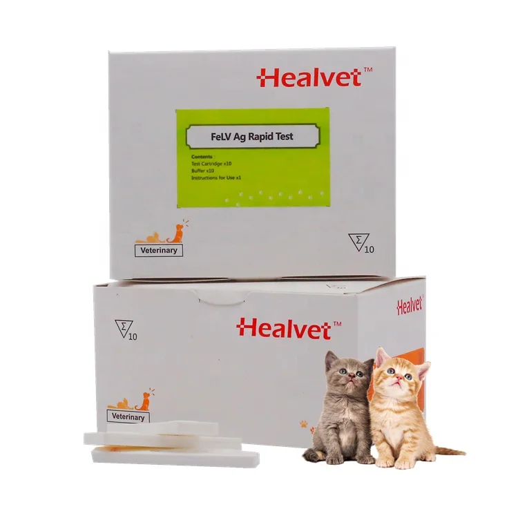 Healvet, продвижение от производителя, здоровье домашних животных, уход за животными, цельная кровь, FeLV Ag, быстрый ветеринарный тест для домашнего использования кошек