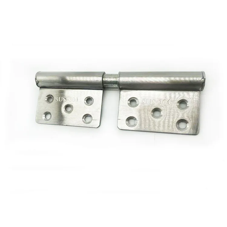 Stainless Steel Slip Joint Flag Hinges Right Hand Cabinet Door