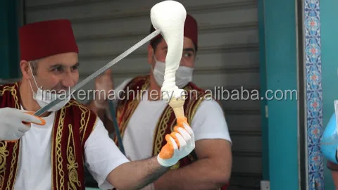 good quality one barrel Turkish ice cream machine  three barrels   turkey ice cream making machine