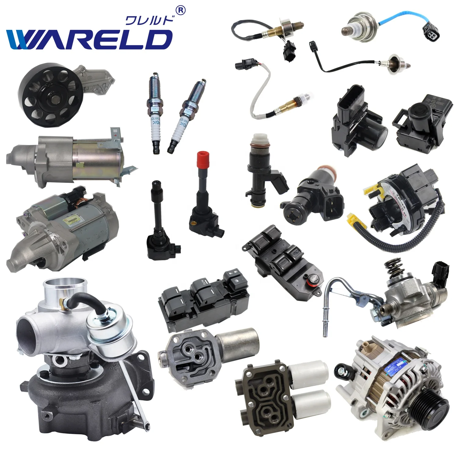 Автомобильный генератор переменного тока 31100-RNA-A01 31100-R1P-H01 в сборе для Honda ACCORD CIVIC HATCHBACK HRV CRV CITY CROSSTOUR FIT ODYSSEY