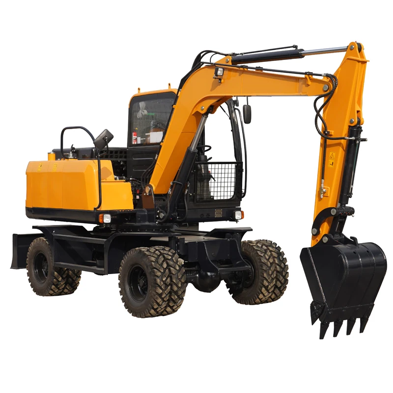 8Ton Wheel Excavator  BT9075 Wheel Excavator