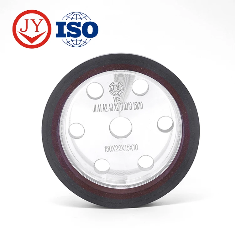 Three-grit resin bond wheel for glass Good quality CNC Aluminum Billet Polished