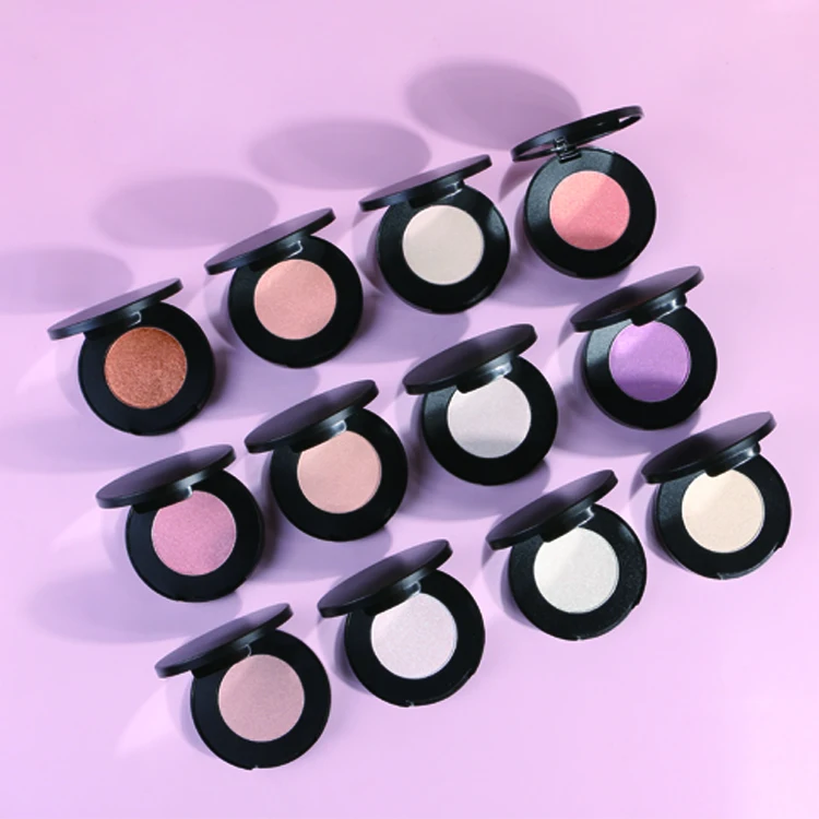 12 color Cosmetic pearl shinny mica powder loose eye highlighter body shimmer makeup pigment shimmering powder