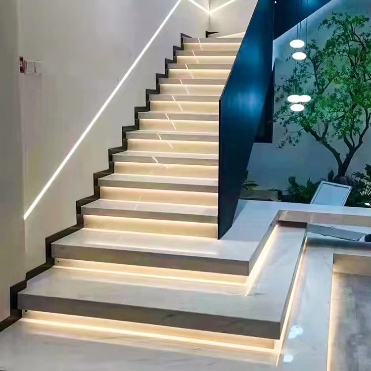 DC12V/24V Smart Human Body Induction 16 Steps Motion Sensor Led Stair Light kit