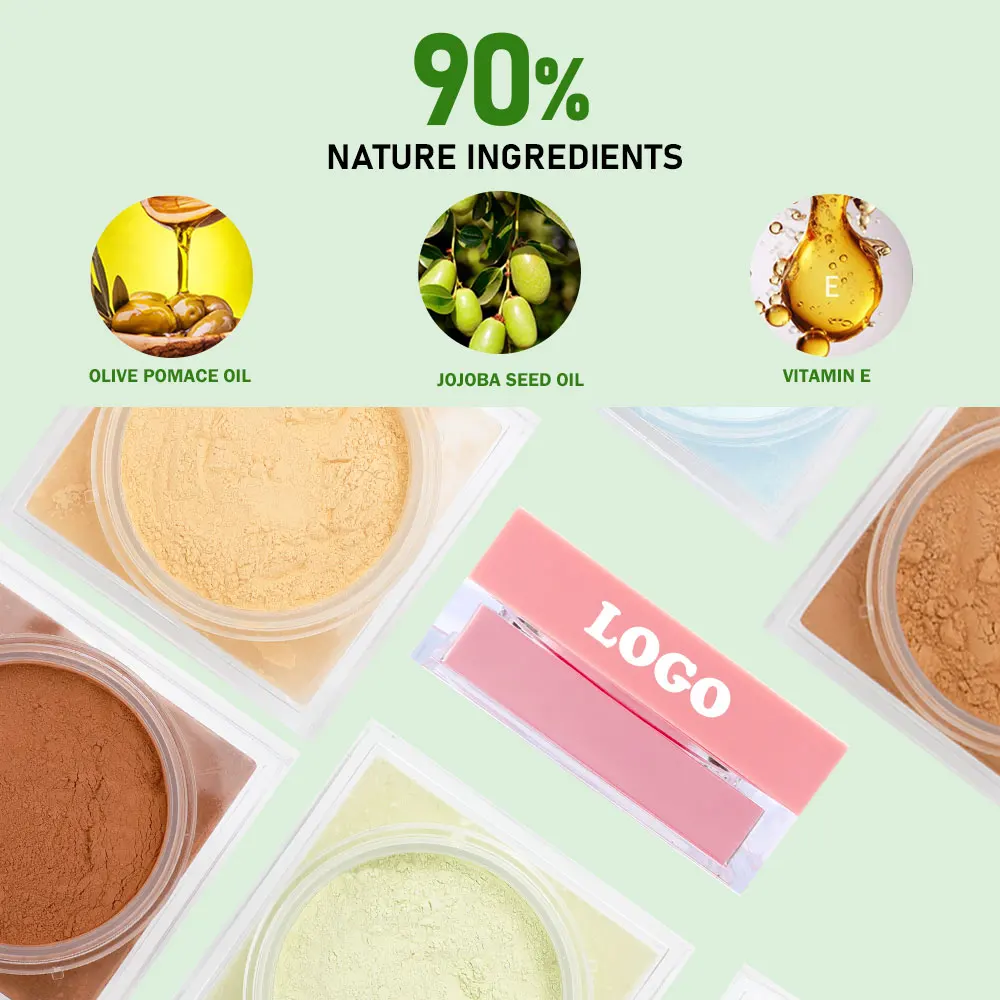 OCHAIN New Design Custom Logo Oem Odm Talc Free Water Proof Setting Powder