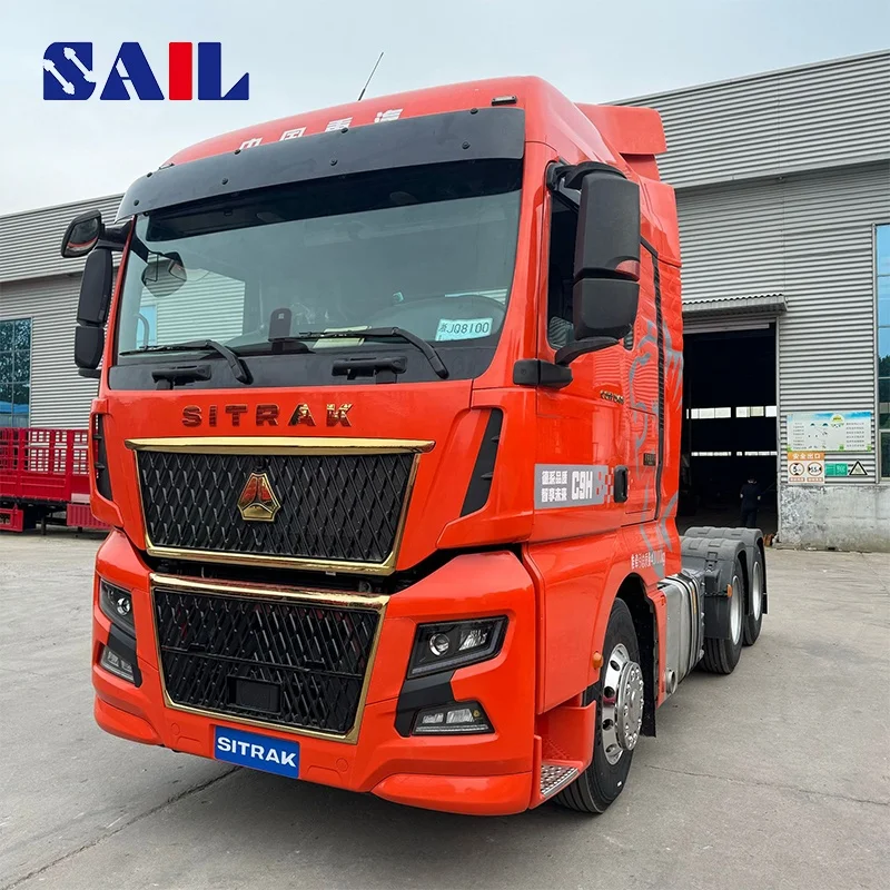 SAIL China 6X4 40 Ton Isuzu Howo Sinotruk Second Hand Used Container Trailer Dump Truck For Howo Trucks