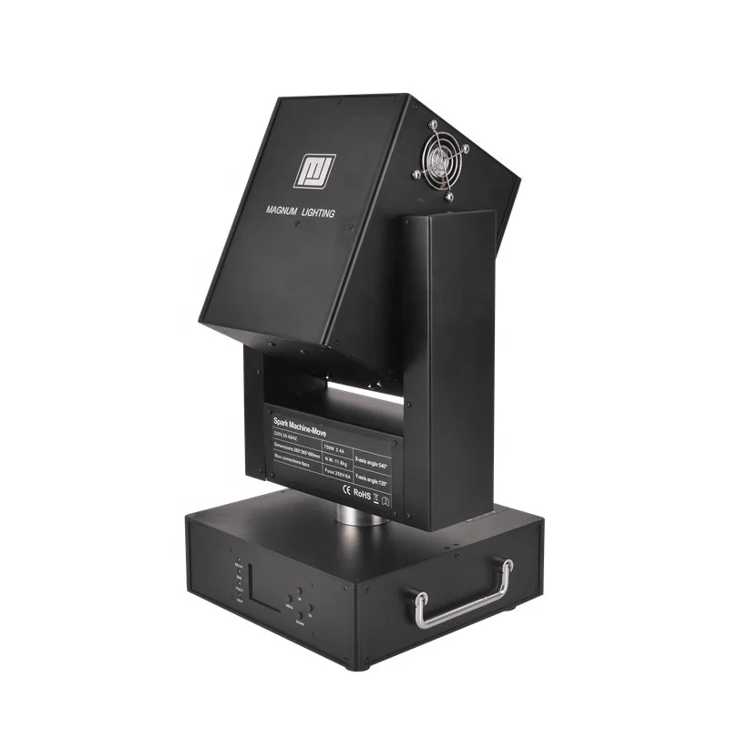 Moving head cool sparkler machine 750W sparkler machine for wedding events Stage Effects