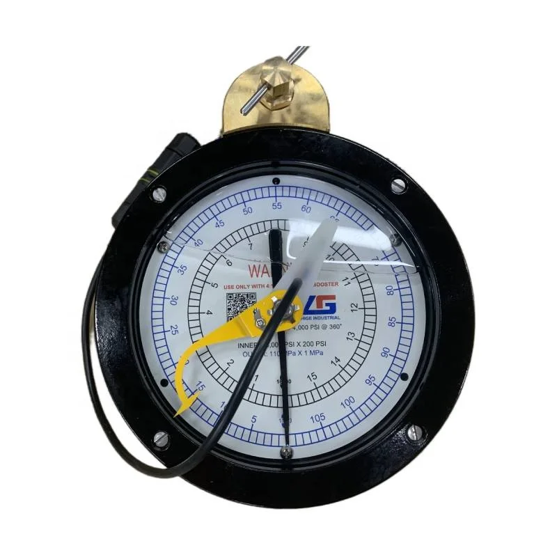 ZG 6 inches Electronic contact Mud pump Pressure gauge with alarm function