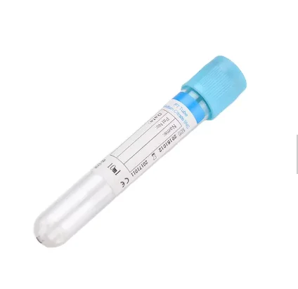 PET Glass PP Material Sodium Citrate Double layer vacuum blood collection tube  PT tube