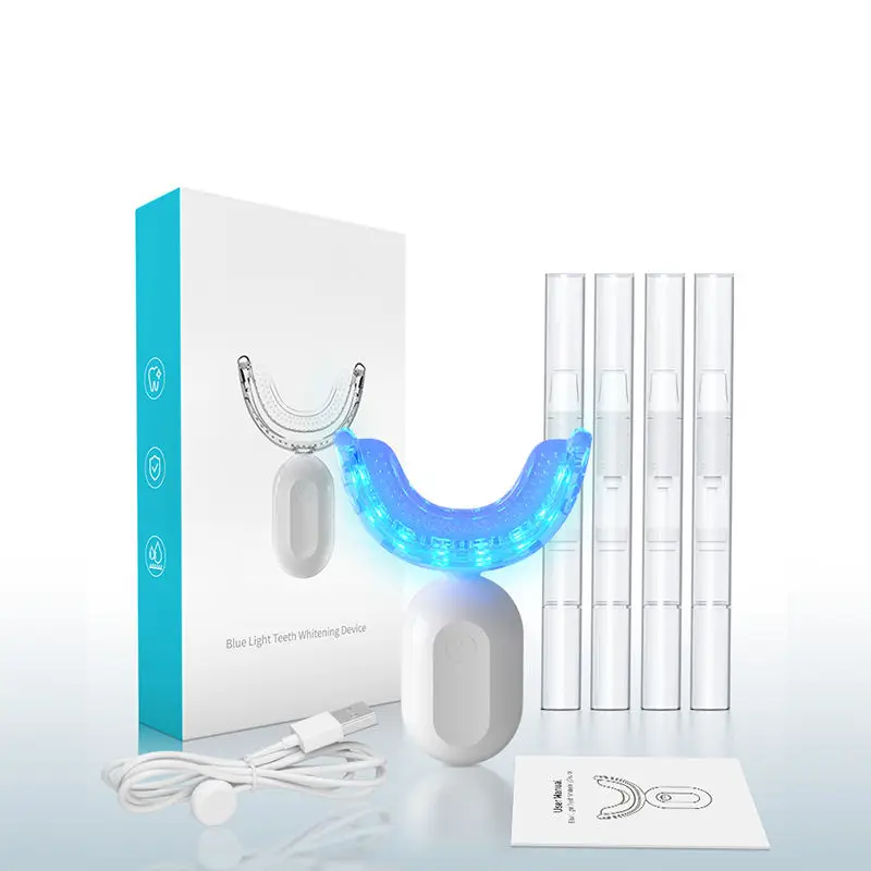 New Arrival  LED Teeth Whitening Kit Private Label Home Dental Teeth Whitening Kit Customized Logo