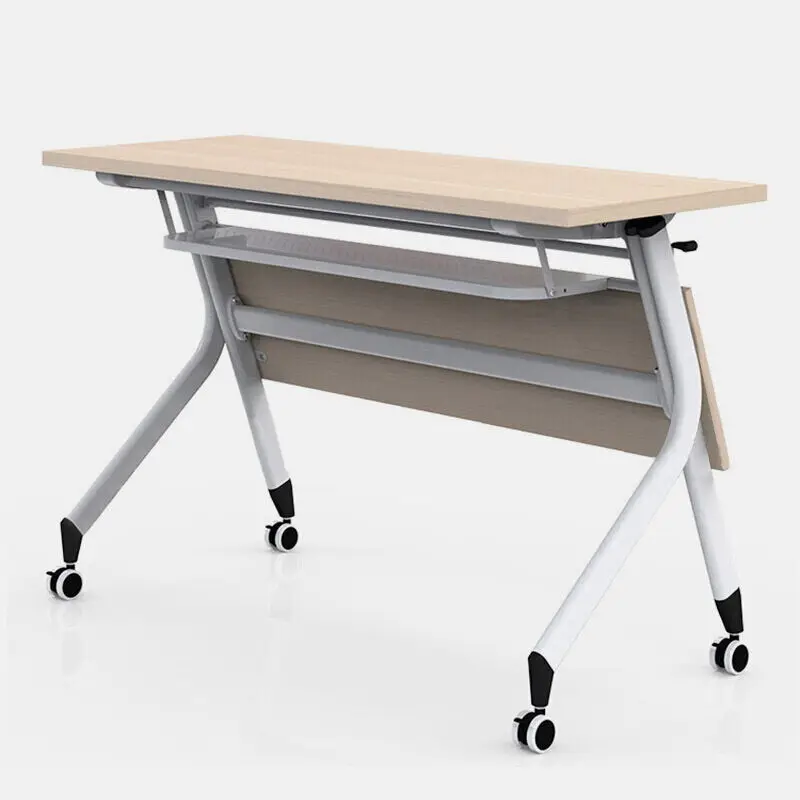 Multi-function flip top conference meeting room training table with drawer mobile student study  Furniture office computer desk