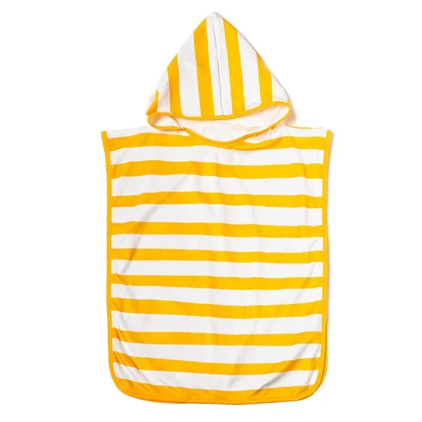 Cartoon Printing Sand Free Children surf beach towel poncho kids hooded sweater