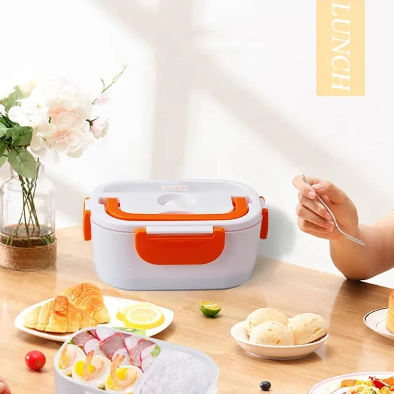 110V/220V Home self heating Insulation lunch box portable Food Container Leakproof mini electric lunch box for Children