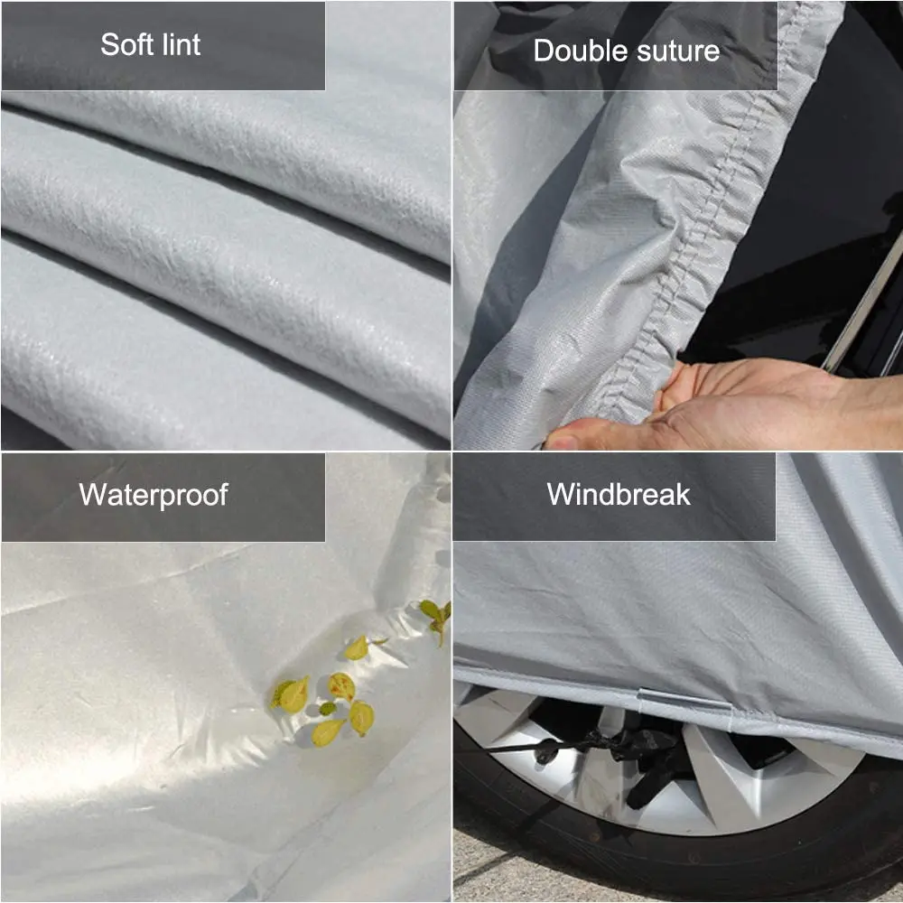 New arrivals PEVA And Cotton Car Cover waterproof suv car cover Universal