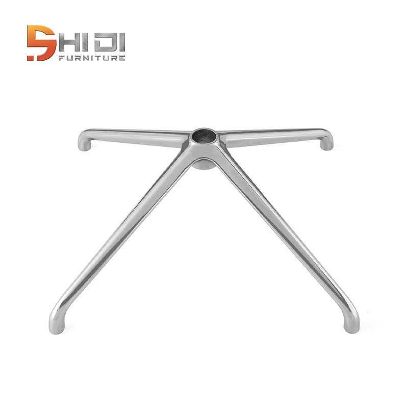 Factory customized furniture fittings office chair aluminum base for sale