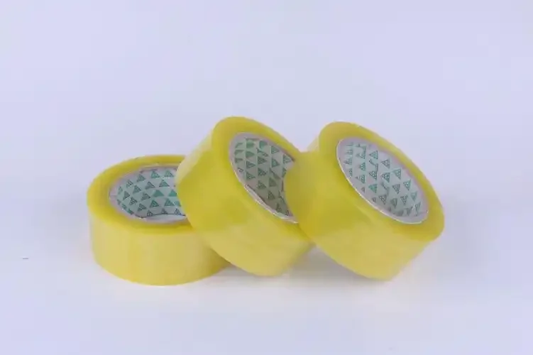 Factory Manufacturing High Quality BOPP Wrapping Tape Single Sided White Adhesive OPP Roll Strong Bond High Visibility