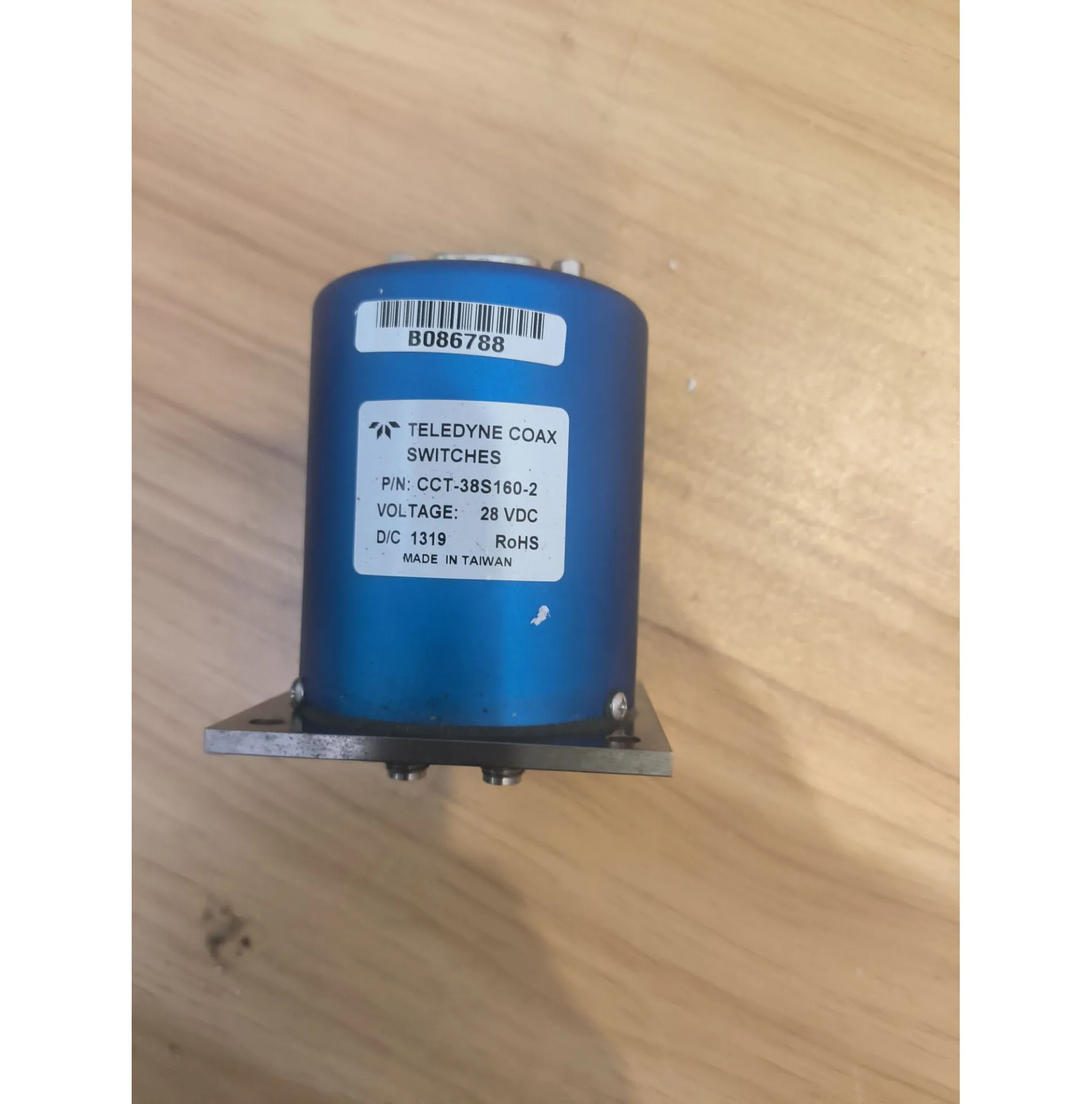 Teledyne Coax Switch CCT-38S160-2 28VDC