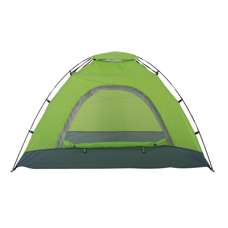 Manufacture directly supply waterproof tent fabric single layer automatic instant pop up tent camping