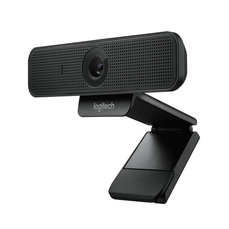  2 Omnidirectional Microphones Logitech C925E 1080p HD Webcam with Integrated Security