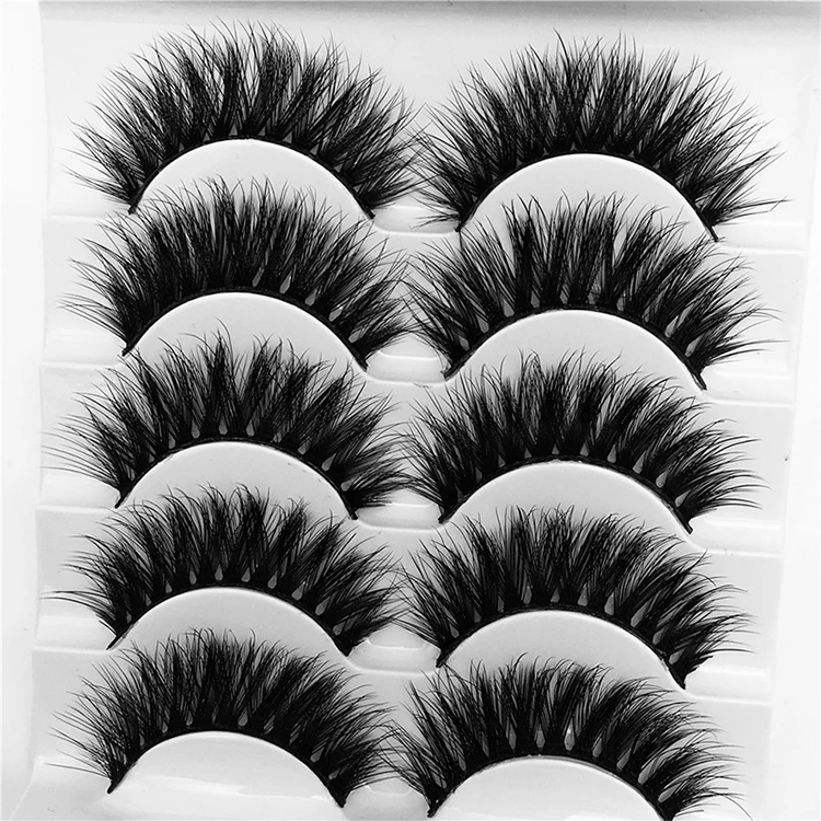 Накладные ресницы из норки 25 мм, оптовый поставщик, торговый автомат для наращивания ресниц, накладные ресницы с футляром и клеем