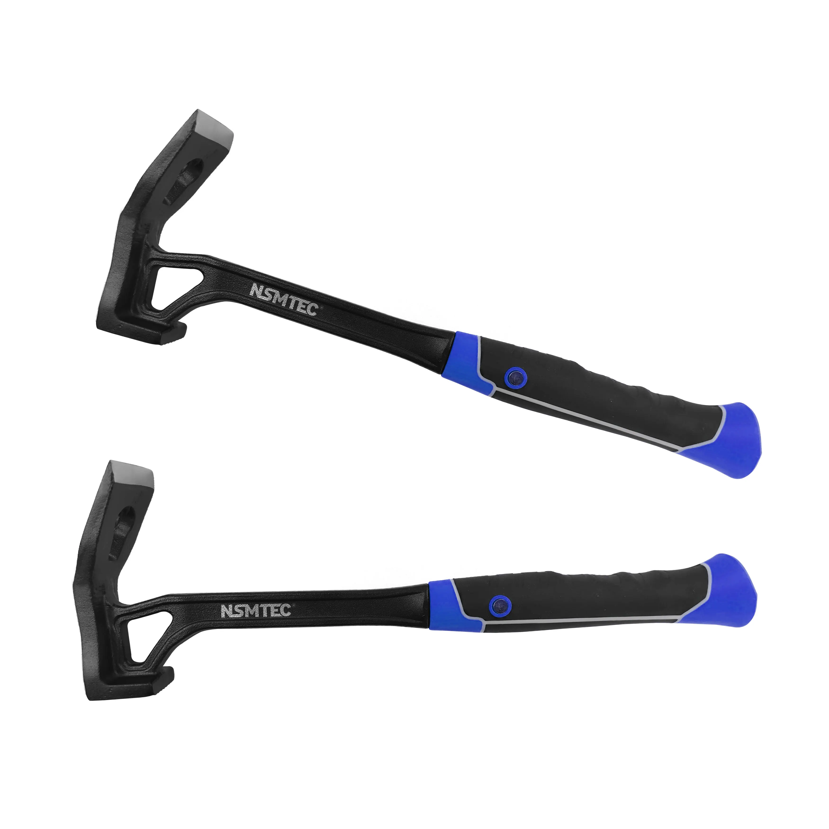 Claw Hammer and Axes Two Heads Combined 600g Real Steel Milled Face Hoe End Dual Head Hammer Hoe with Heavy Duty Forged Adze