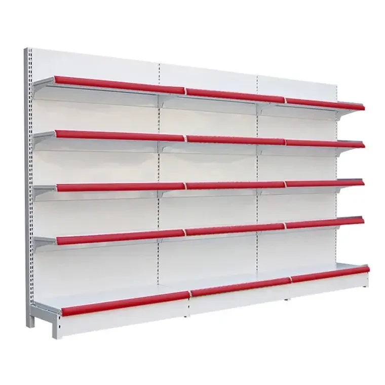 High quality  hot sale supermarket shelves display retail gondola single-sided double-sided shelves