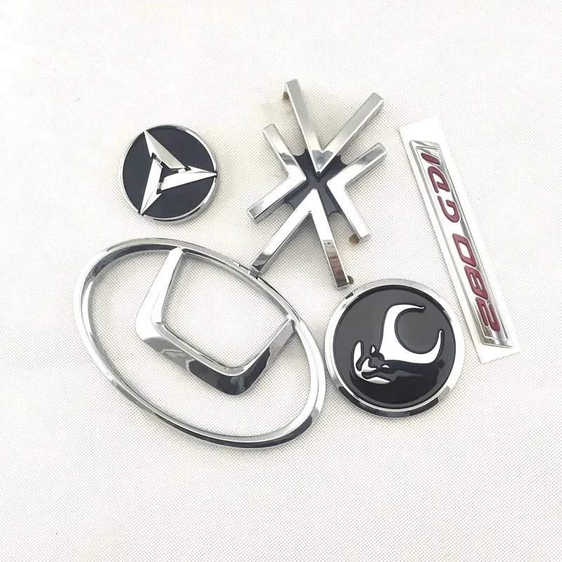 25 Years Manufacturer Custom Logo ABS Plastic Chrome Car Emblem Badge Car Emblem Car Badge Wholesale