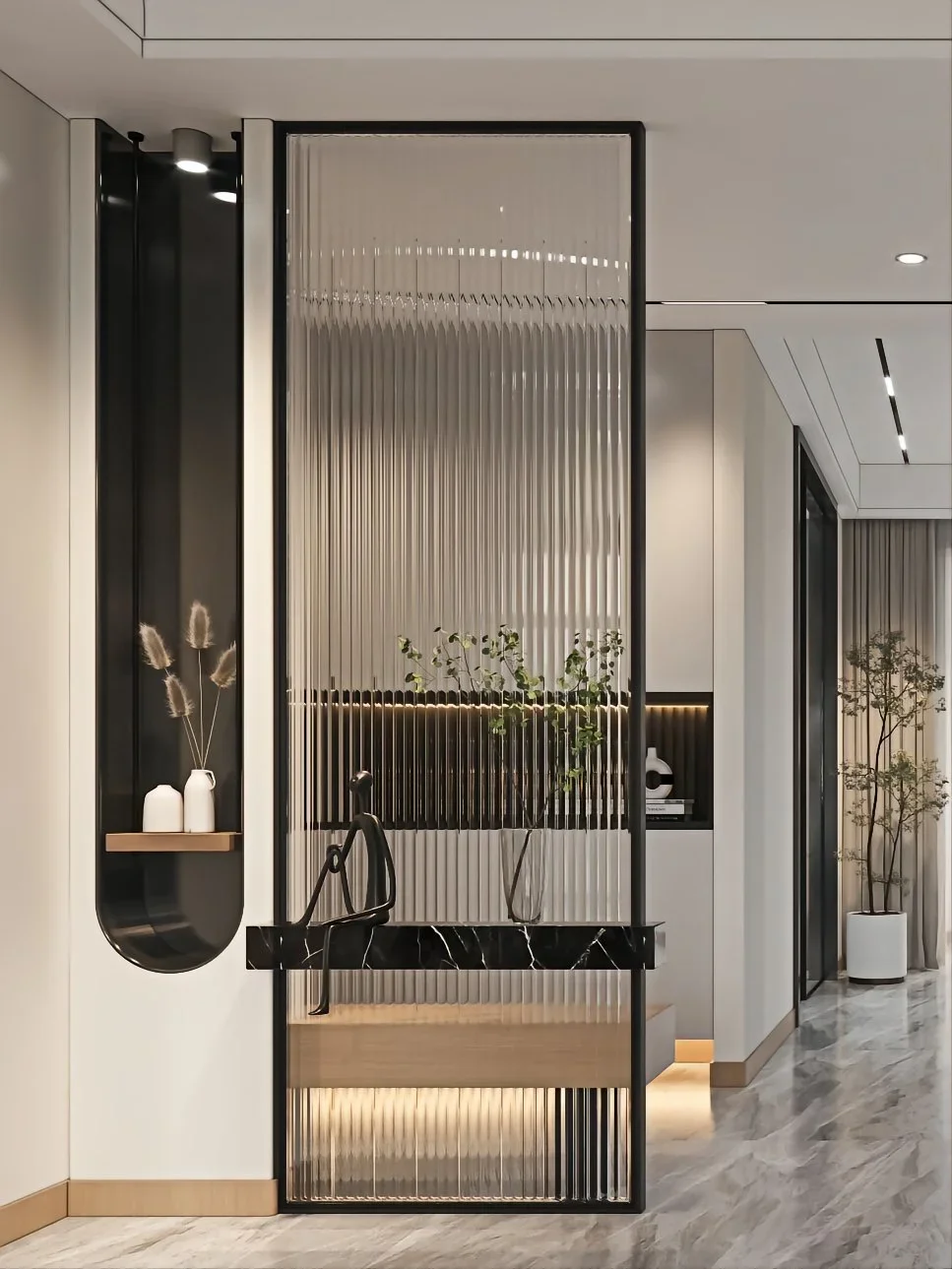 Fashion Furniture Living Room Wall Divider Stainless Steel Dining Room Divider