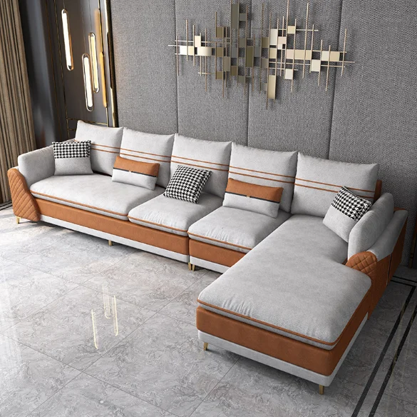 Italy brand luxury design living room SOFA set furniture