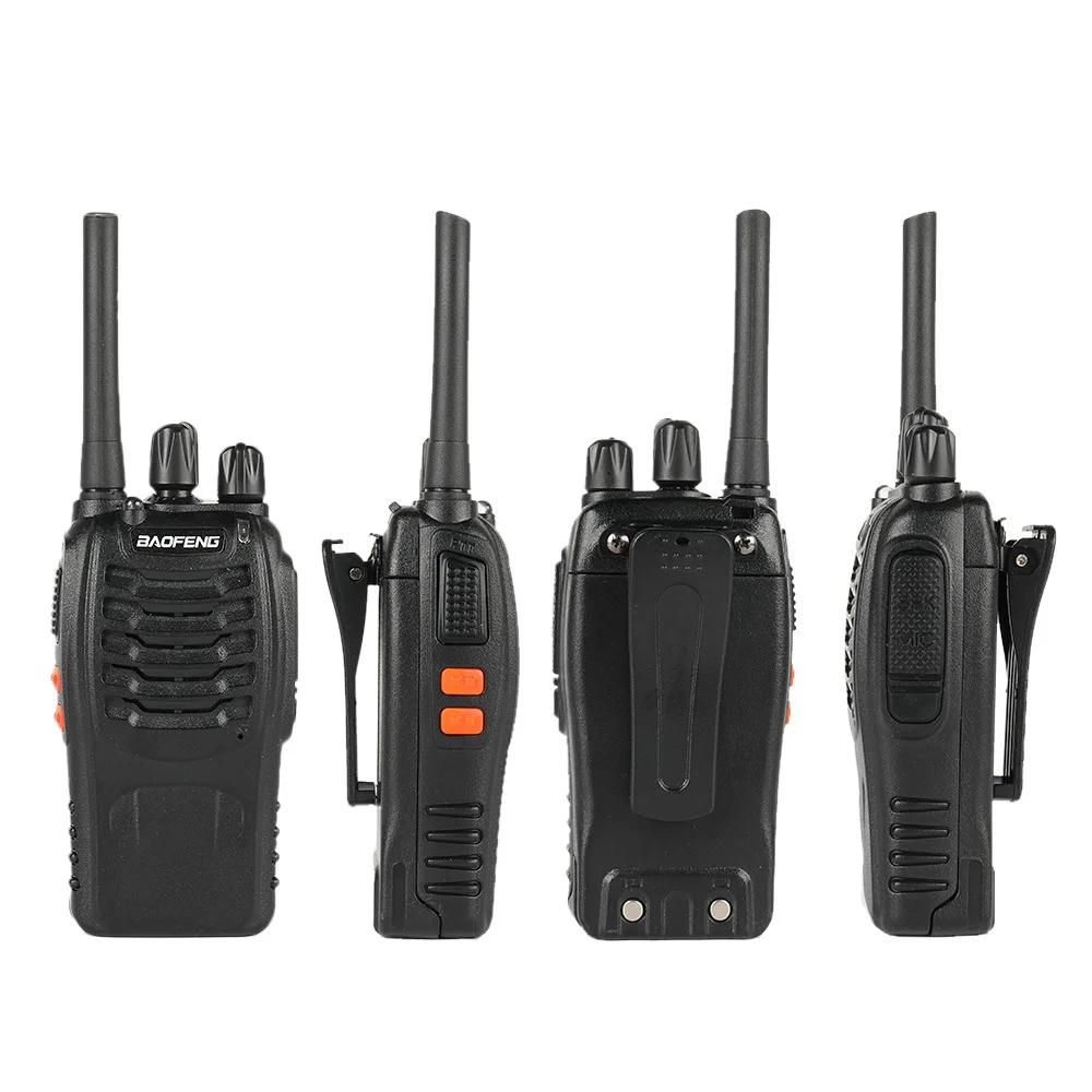 Baofeng BF-888S Handheld Walkie Talkie Radio 1-40km Security Walkie Talkie with 5W Power 1km & 3km Ran for Warehouse Usa