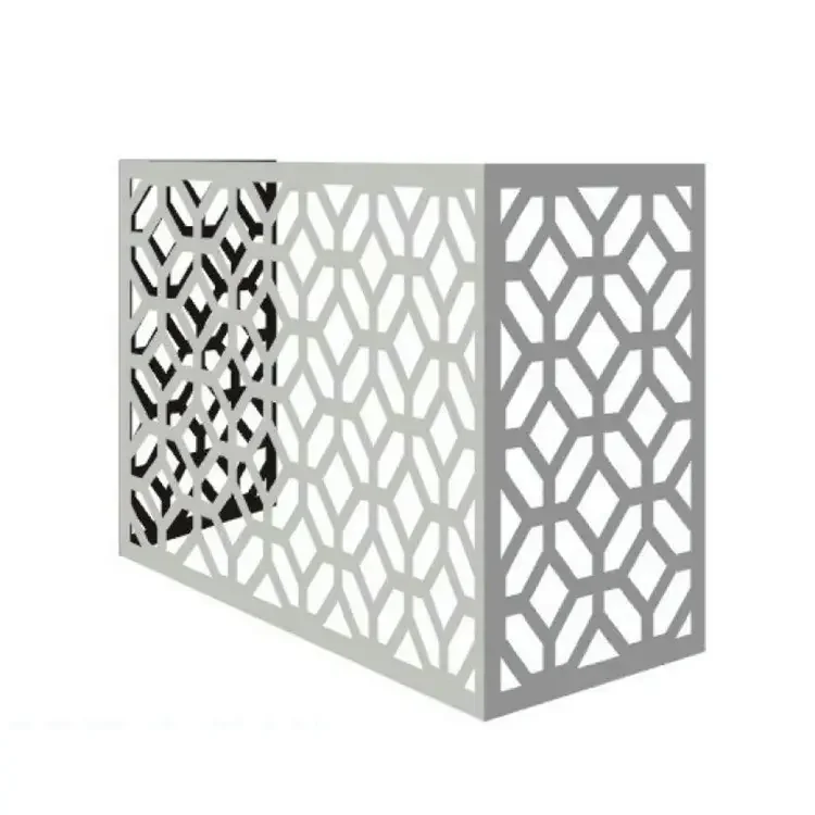 Balcony guardrail ,air conditioning protection rail, Garden fence,using laser cutting art style for sellers